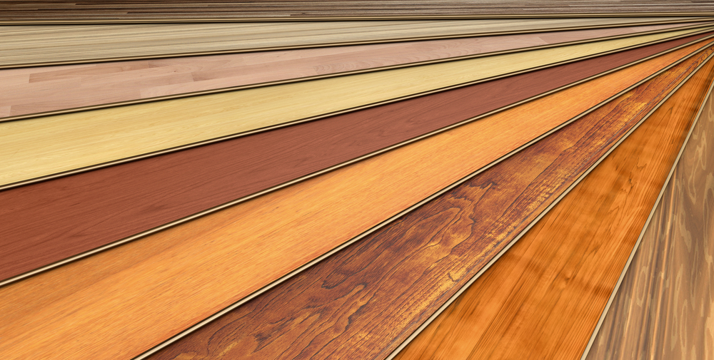 different shade of wooden laminated construction planks