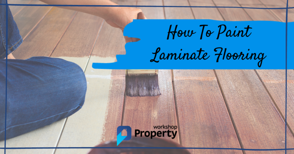 how to paint laminate flooring